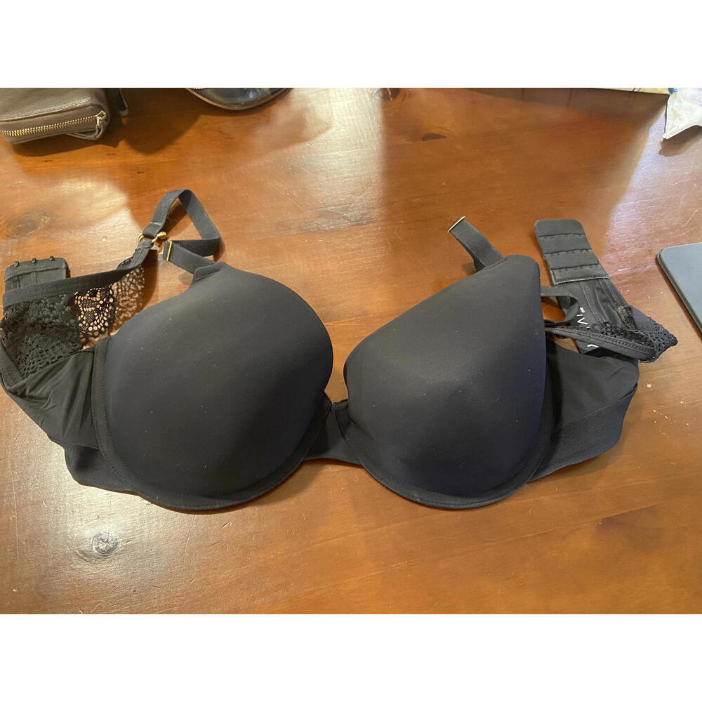 Lively Black 36D Bra with Lace Detail